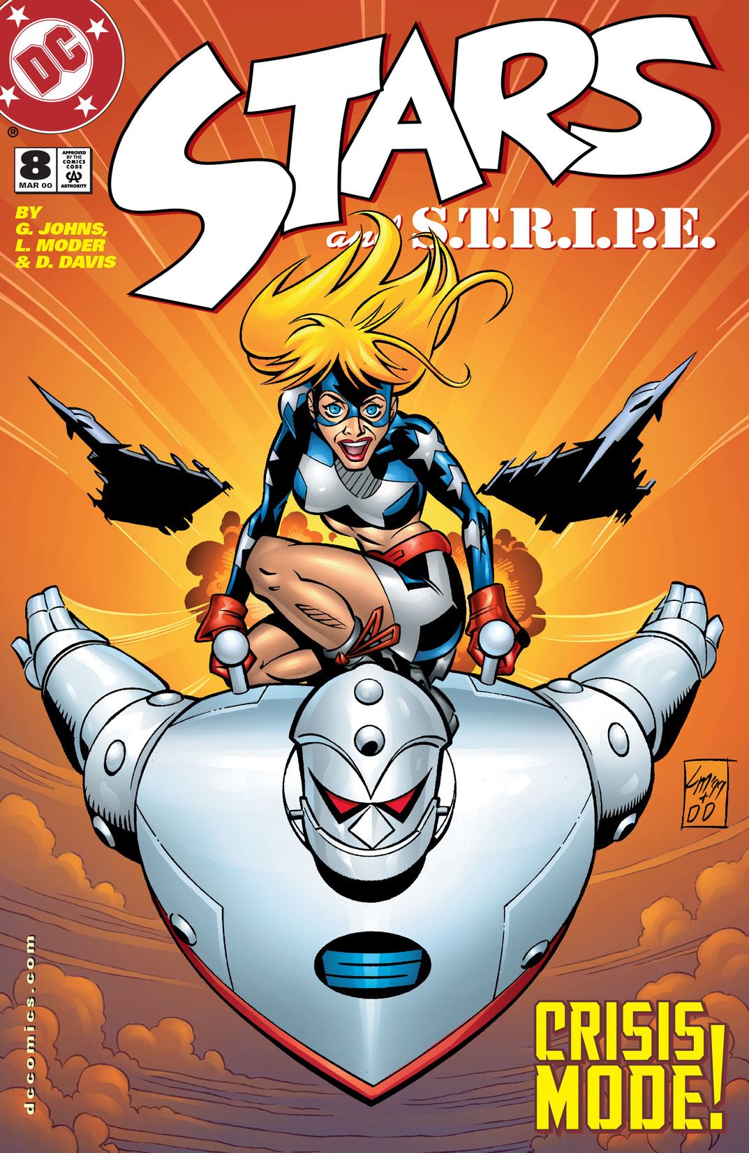 Stars and S.T.R.I.P.E. #8 cover