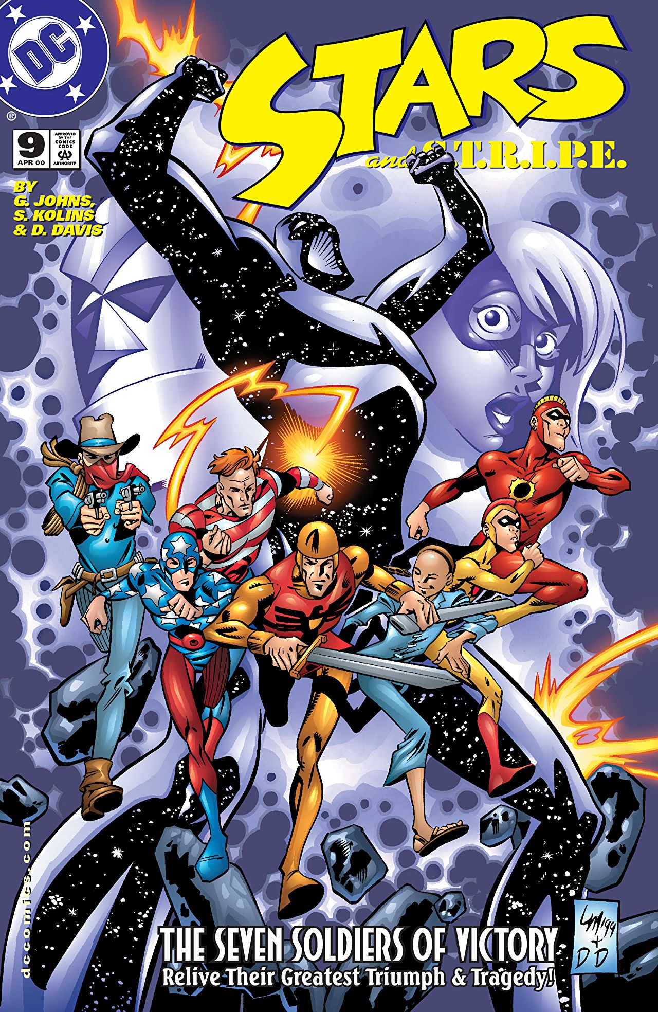 Stars and S.T.R.I.P.E. #9 cover