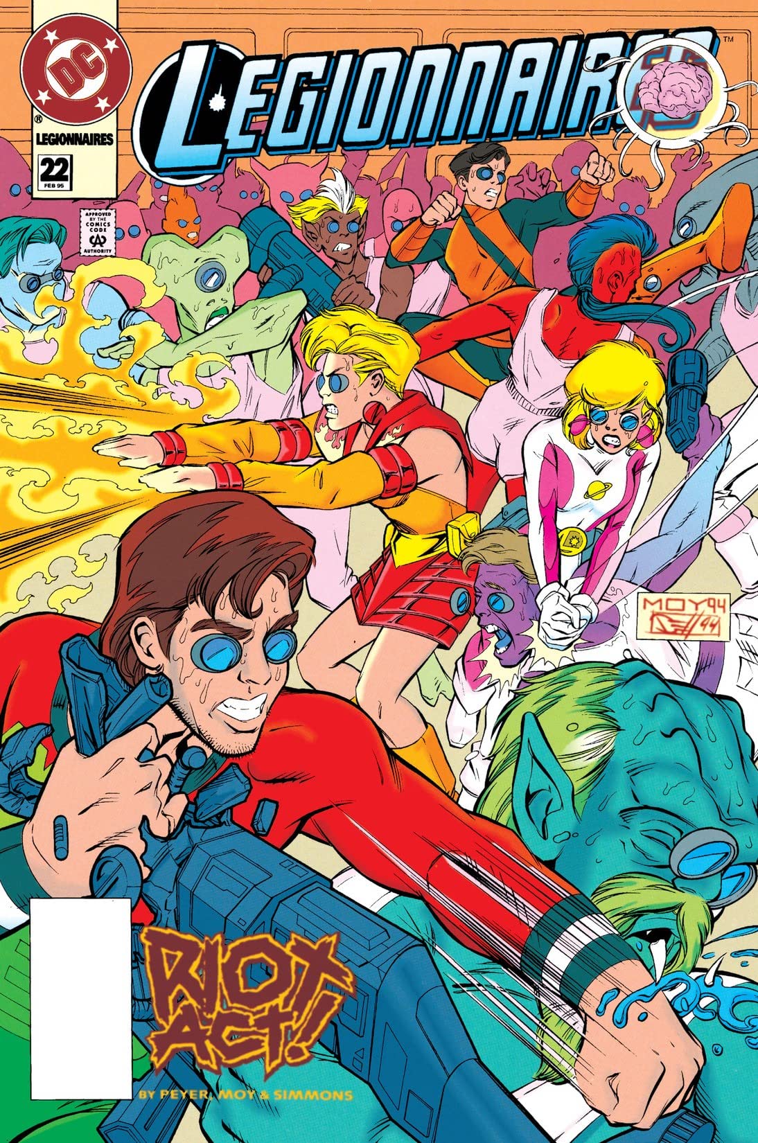 Legionnaires #22 cover