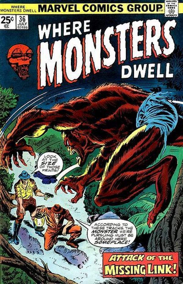 Where Monsters Dwell #36 cover