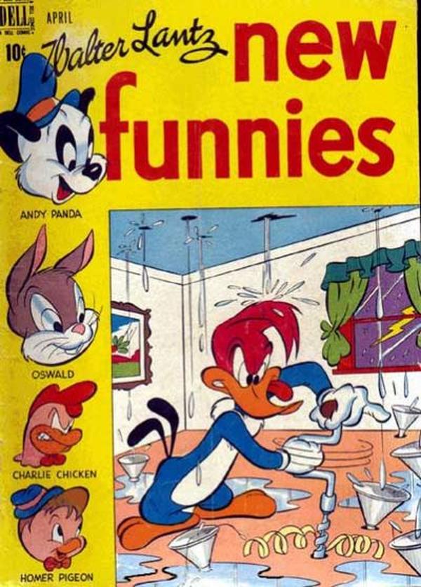 Walter Lantz New Funnies #134 cover