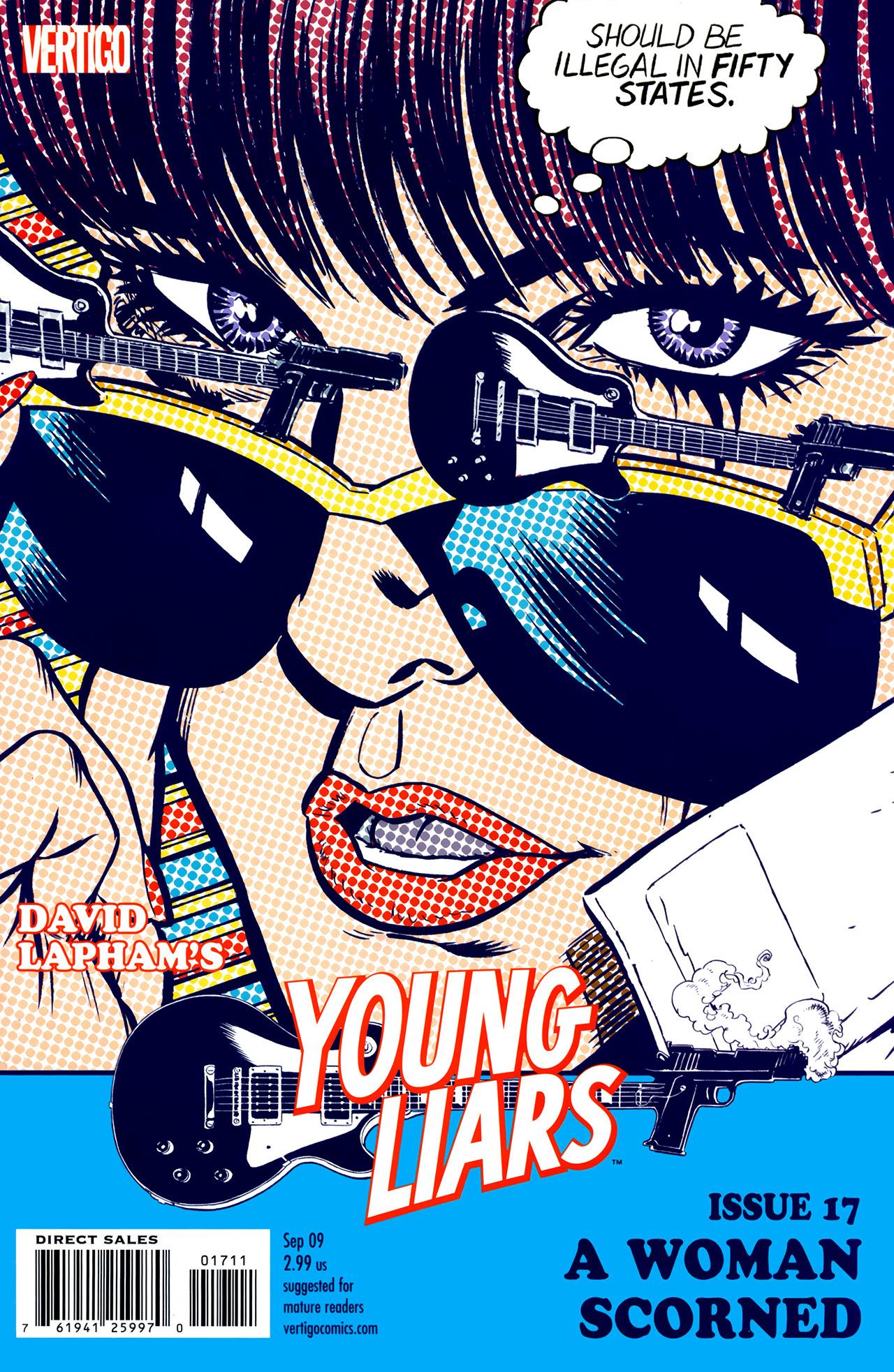 Young Liars #17 cover