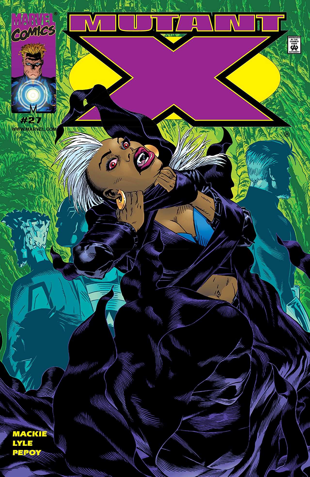 Mutant X #27 cover