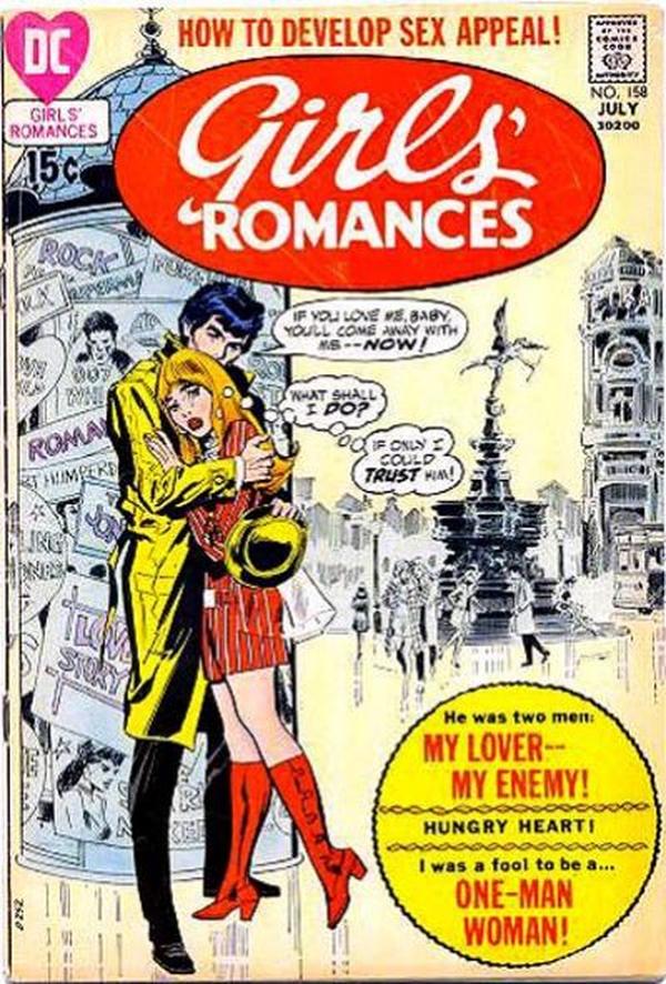 Girls' Romances #158 cover