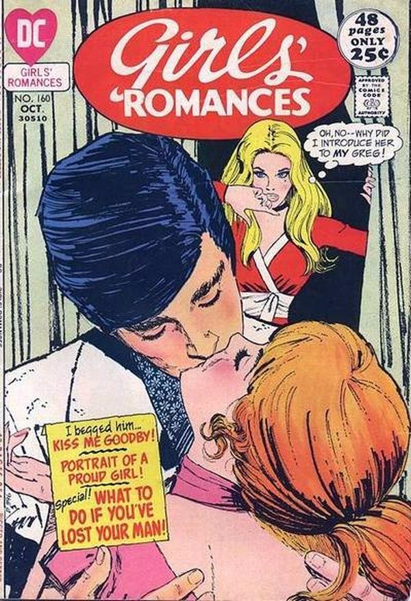 Girls' Romances #160 cover