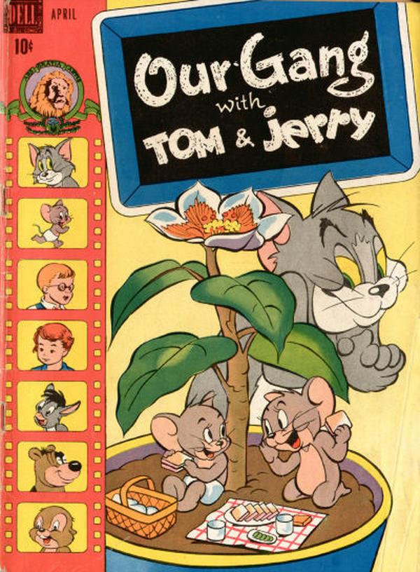 Our Gang with Tom & Jerry #45 cover