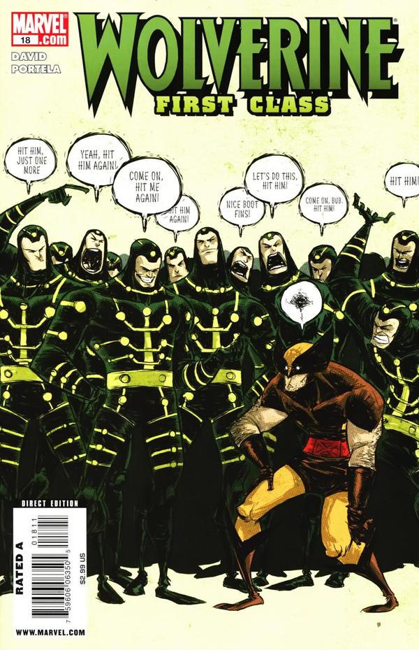 Wolverine: First Class #18 cover