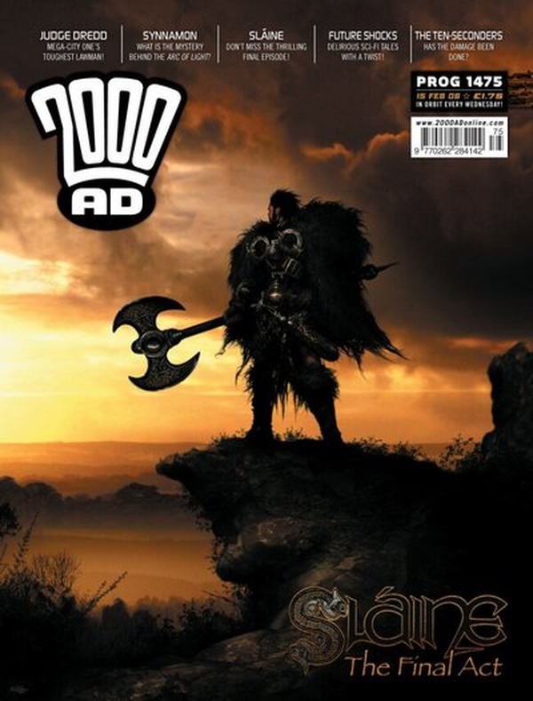 2000 AD #1475 cover