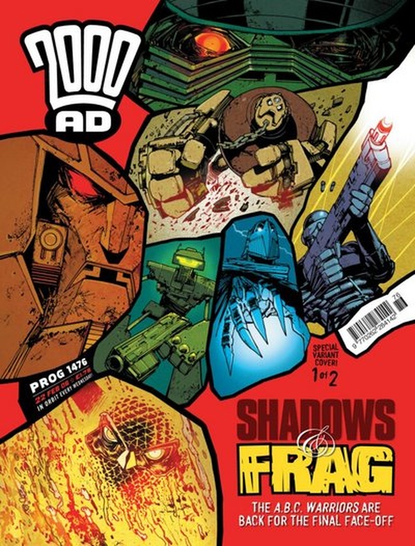 2000 AD #1476 cover