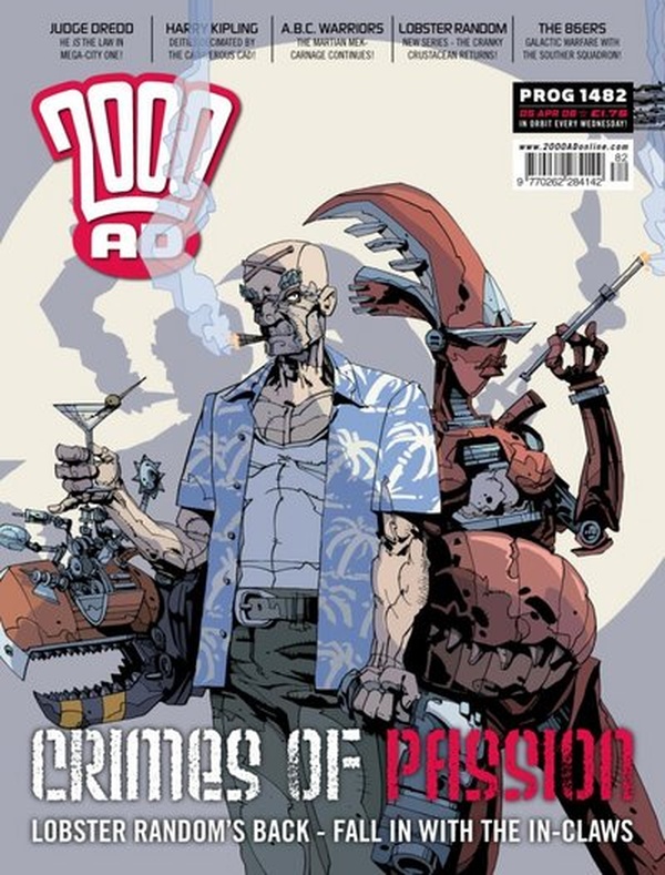 2000 AD #1482 cover