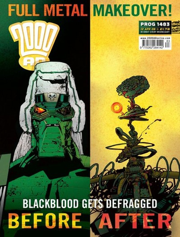 2000 AD #1483 cover