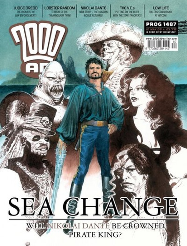 2000 AD #1487 cover