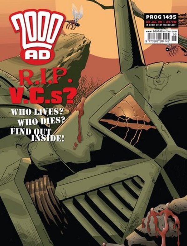2000 AD #1495 cover