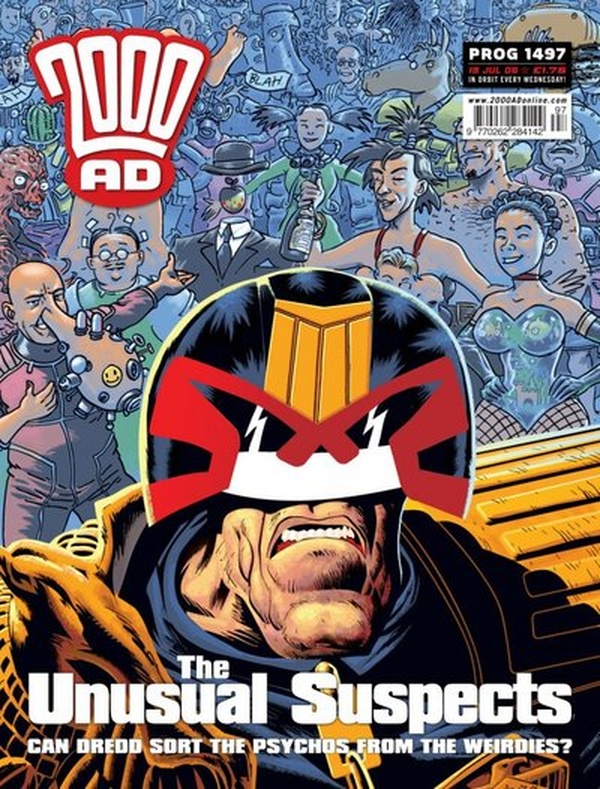 2000 AD #1497 cover