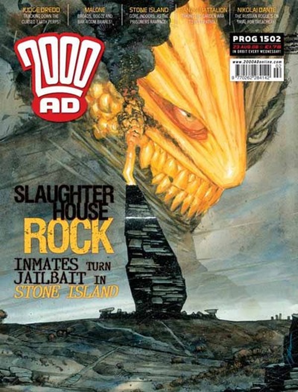 2000 AD #1502 cover