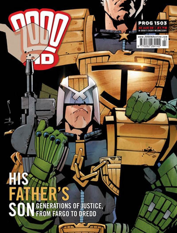 2000 AD #1503 cover