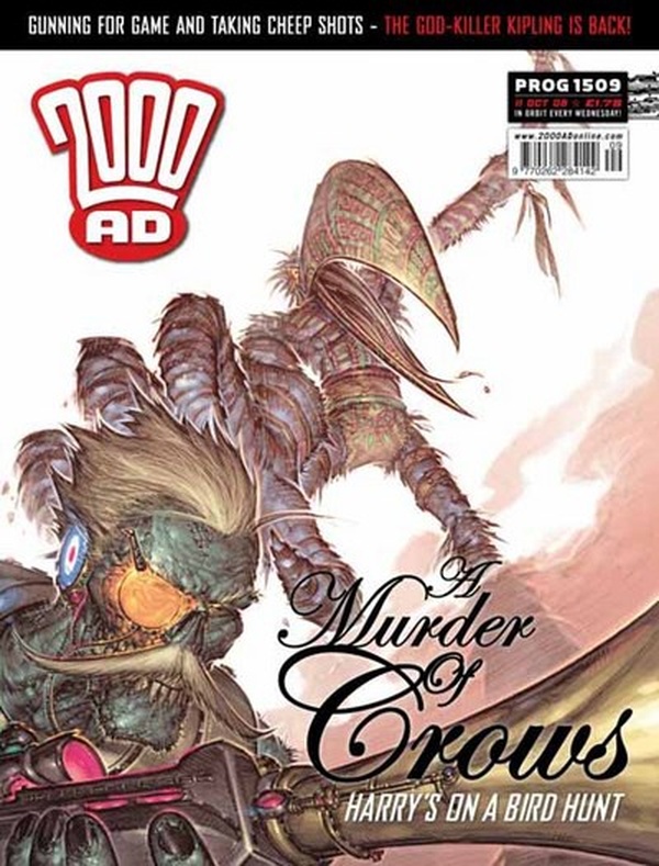2000 AD #1509 cover