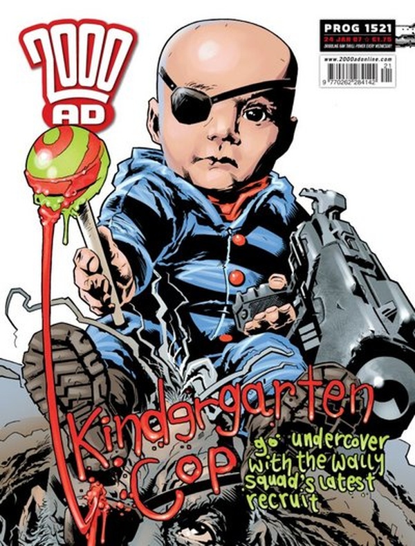 2000 AD #1521 cover