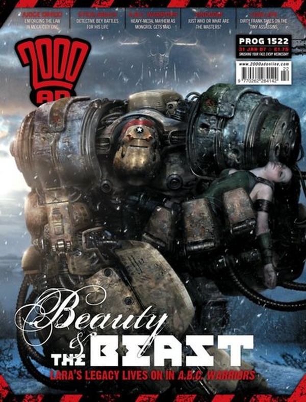 2000 AD #1522 cover