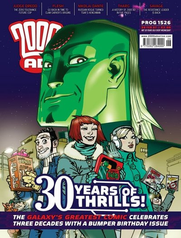 2000 AD #1526 cover