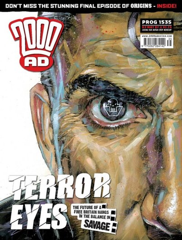2000 AD #1535 cover