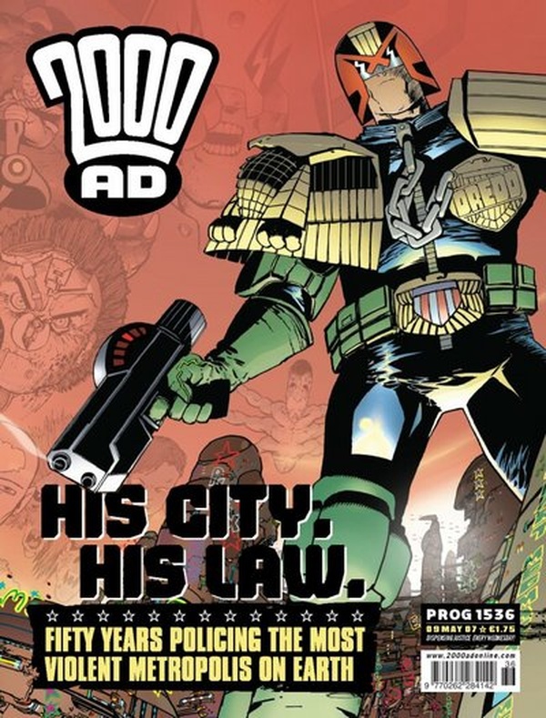 2000 AD #1536 cover
