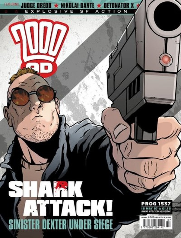 2000 AD #1537 cover