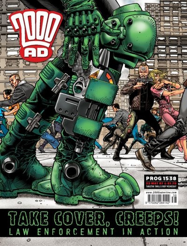 2000 AD #1538 cover