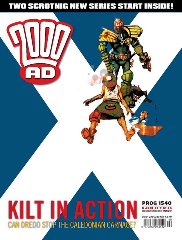 2000 AD #1540 cover