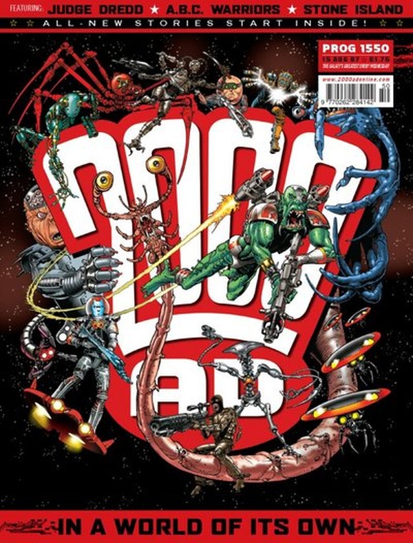 2000 AD #1550 cover