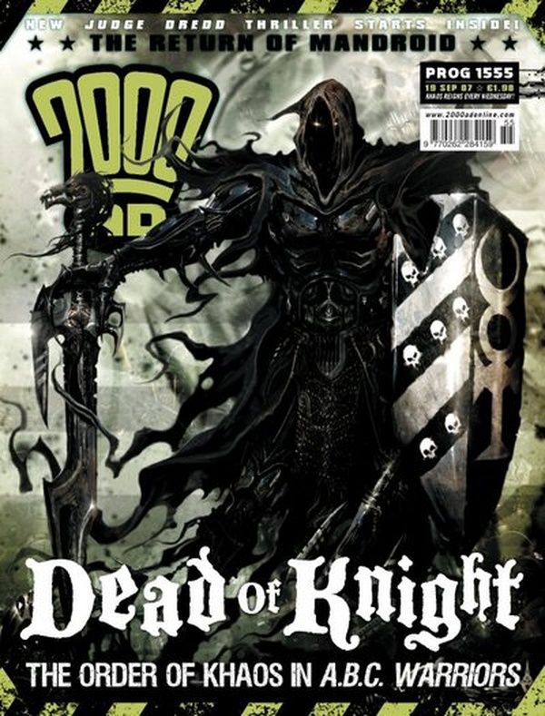 2000 AD #1555 cover