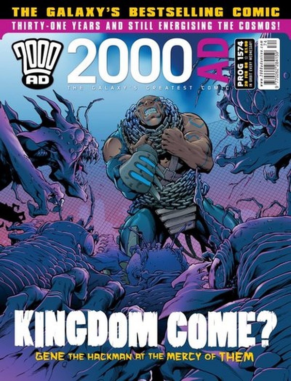 2000 AD #1574 cover