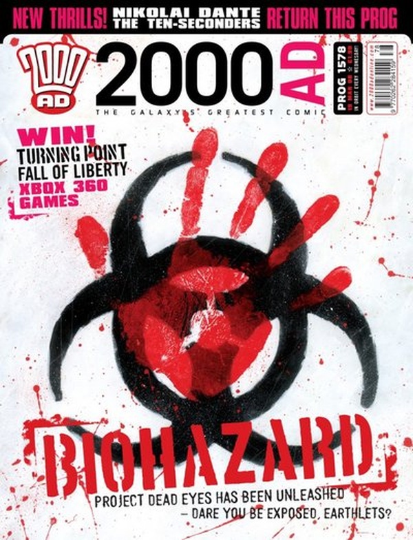 2000 AD #1578 cover