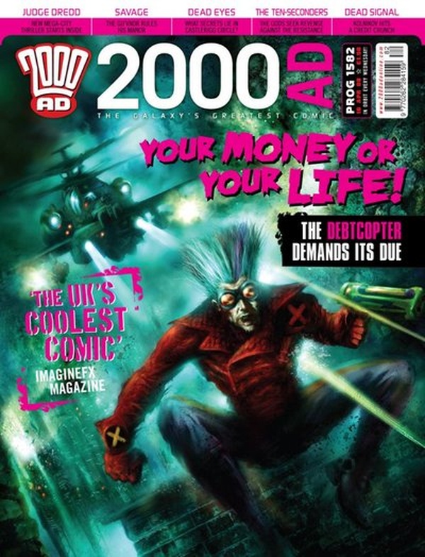 2000 AD #1582 cover