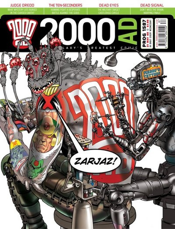 2000 AD #1587 cover