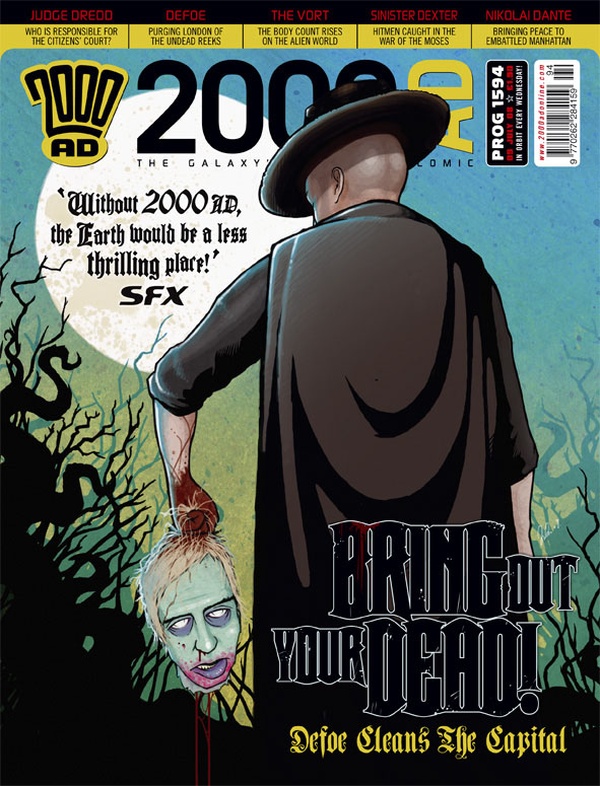 2000 AD #1594 cover