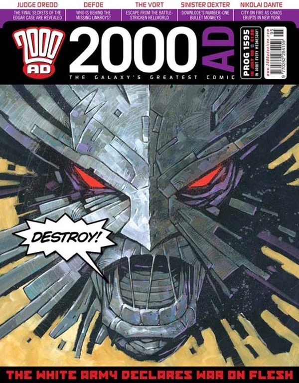 2000 AD #1595 cover