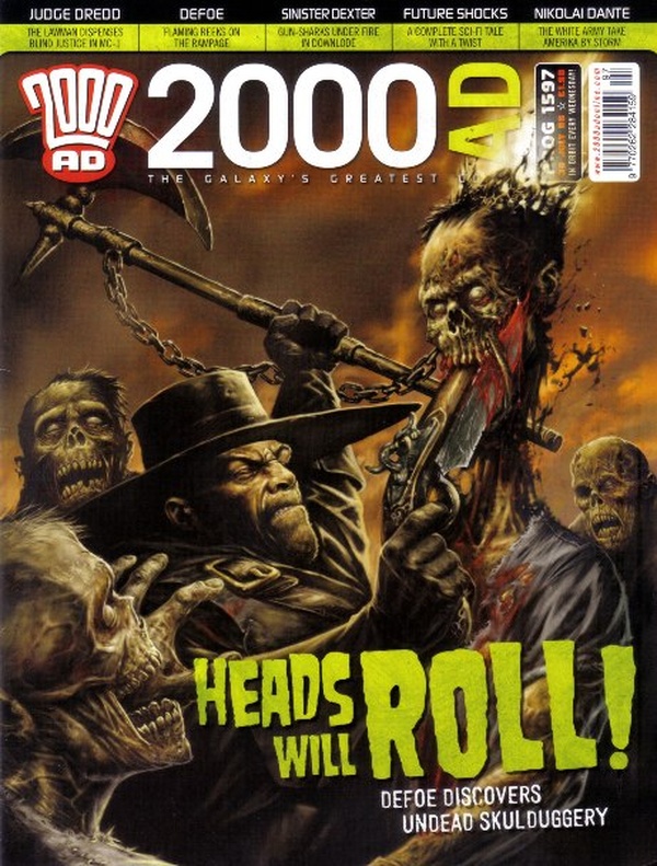 2000 AD #1597 cover