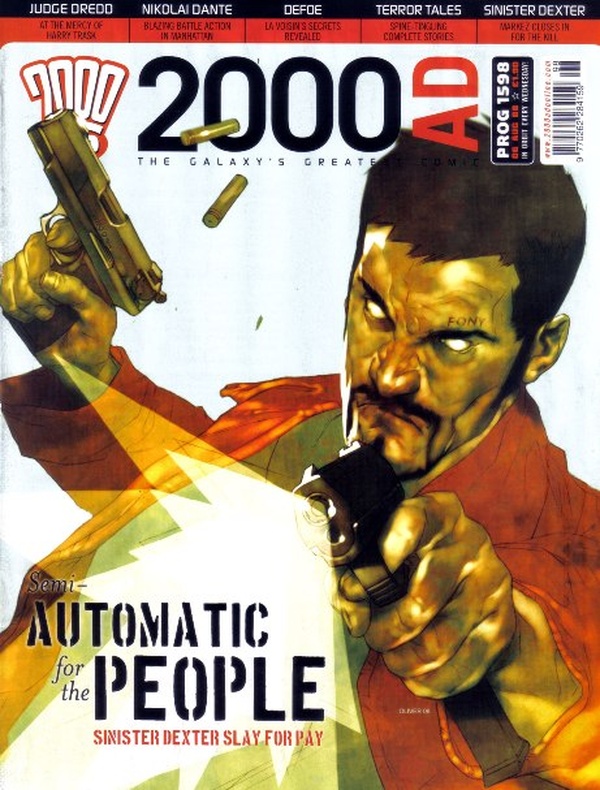 2000 AD #1598 cover