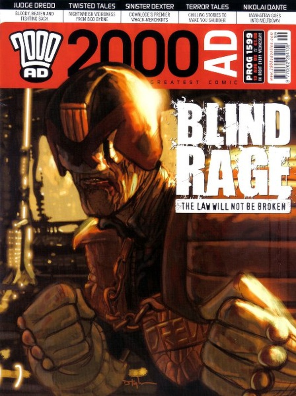 2000 AD #1599 cover