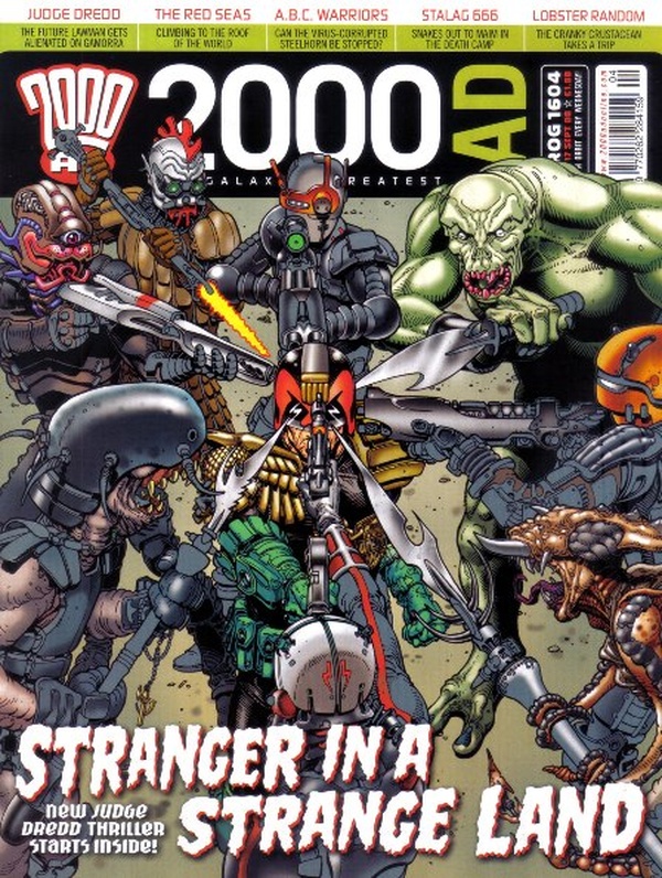 2000 AD #1604 cover