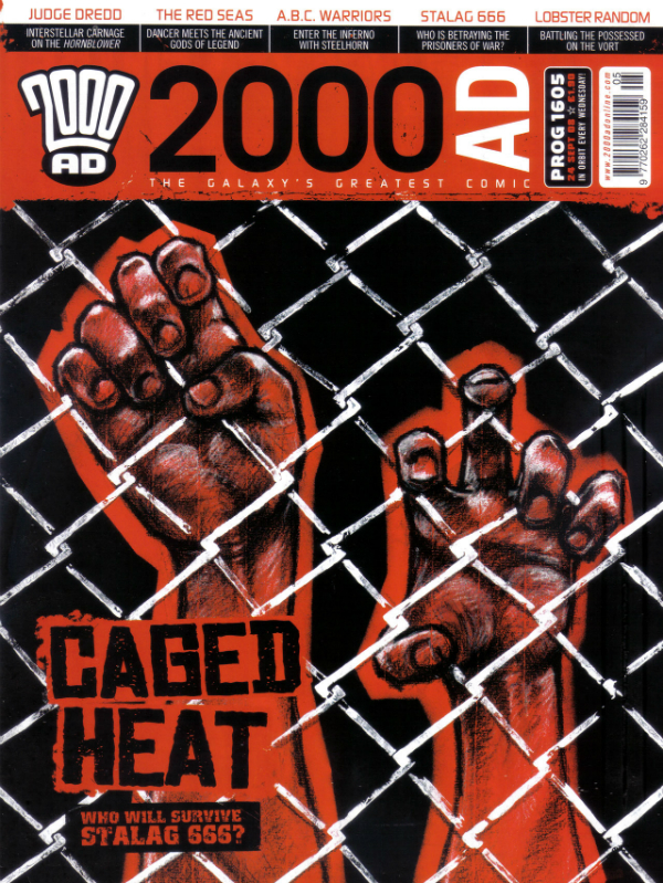 2000 AD #1605 cover