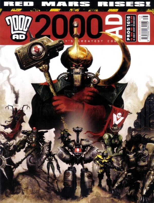 2000 AD #1616 cover