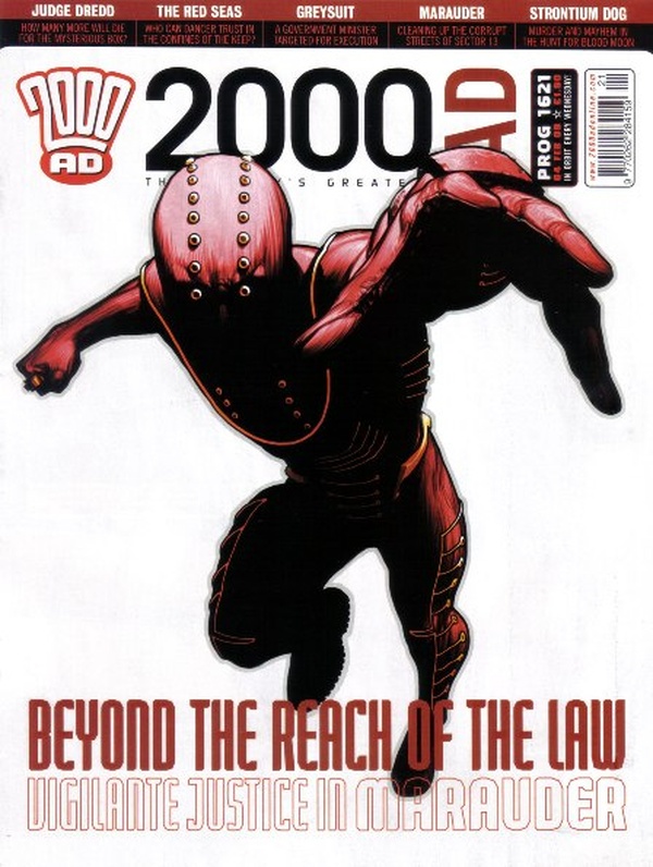 2000 AD #1621 cover