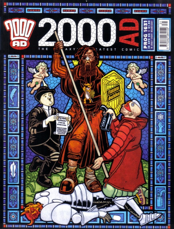 2000 AD #1631 cover