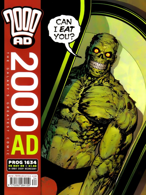 2000 AD #1634 cover