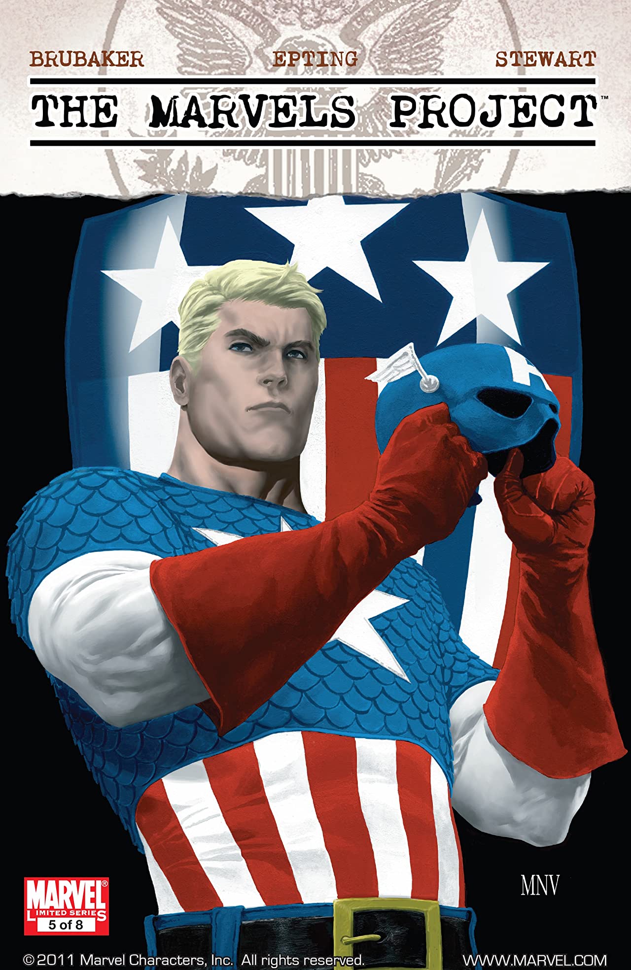 The Marvels Project #5 cover