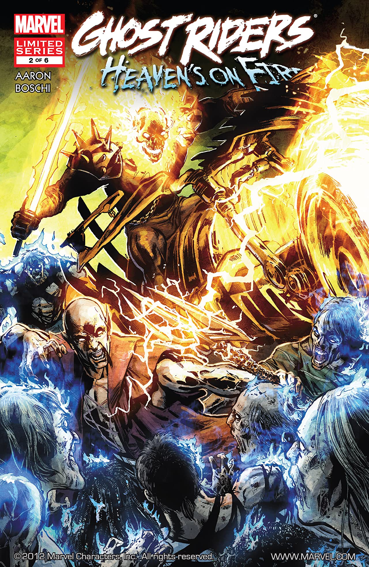 Ghost Riders: Heaven's on Fire #2 cover