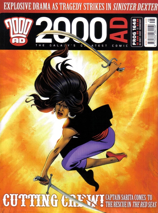 2000 AD #1648 cover