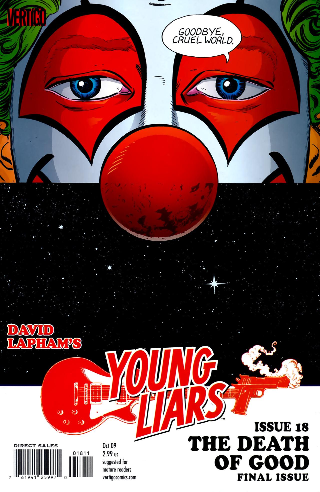 Young Liars #18 cover
